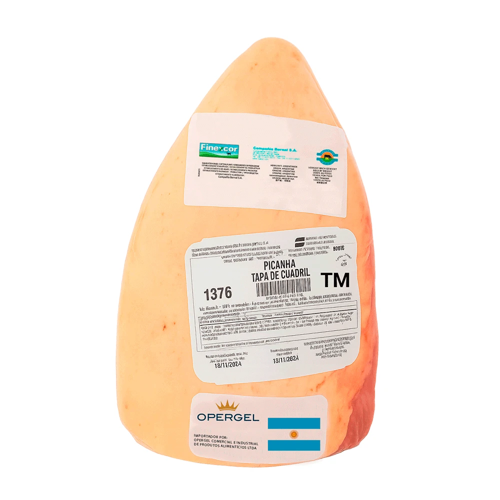 Picanha Congelada Média Finexcore – Peso Variável 1,3 kg a 1,5 kg